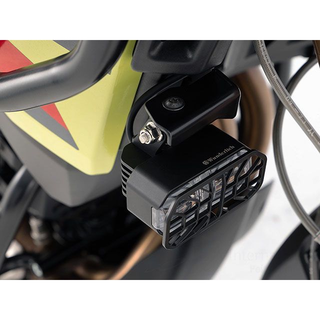 ワンダーリッヒ F900GS LED補助灯「MICROFLOOTER 3.0」 車体取付タイプ（ブラック） Wunderlich_3