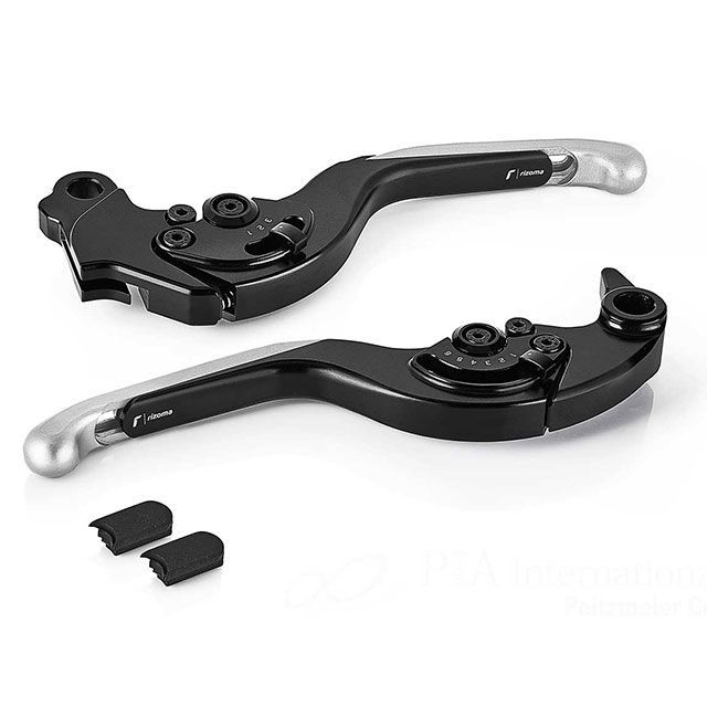 リゾマ アジャスタブル クラッチレバー PLUS（シルバー） RIZOMA バイク