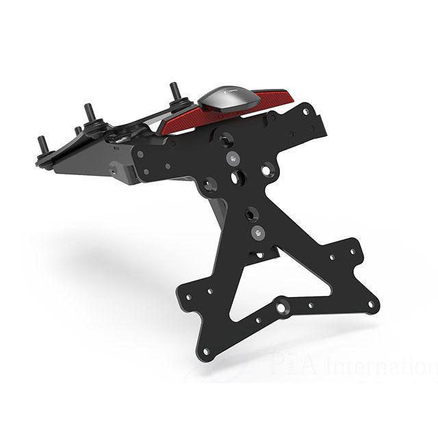 リゾマ ライセンスプレートサポート フェンダーレスキット（ブラック