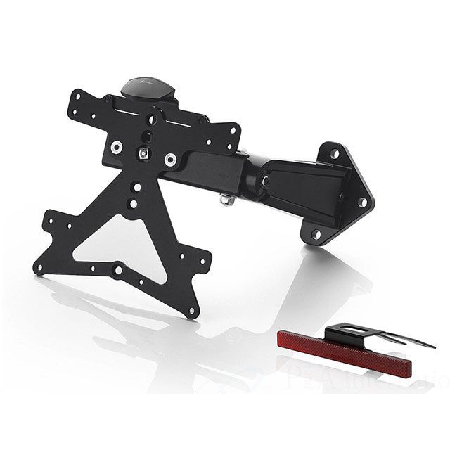 リゾマ Diavel V4 ライセンスプレートサポート「OUTSIDE」（ブラック） RIZOMA