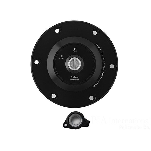 リゾマ Pan America Special Pan America ガソリンタンクキャップ（ブラック） RIZOMA