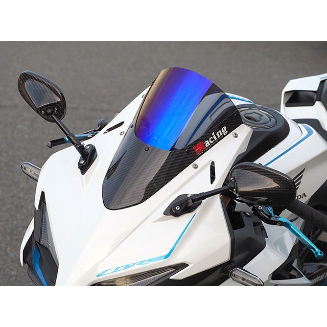 マジカルレーシング CBR250RR カーボントリムスクリーン 材質 綾織りカーボン製・スモーク Magical Racing_2