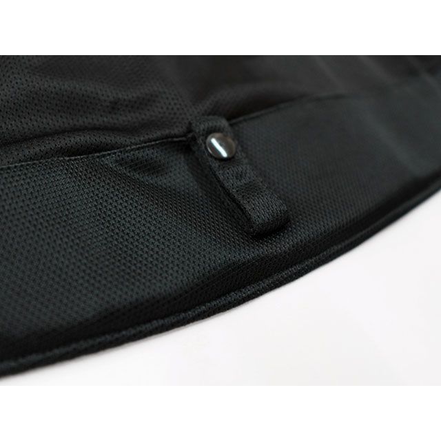 エルフ 2025春夏モデル EJ-S121 エオリアメッシュジャケット（ブラック＆イエロー） サイズ S elf