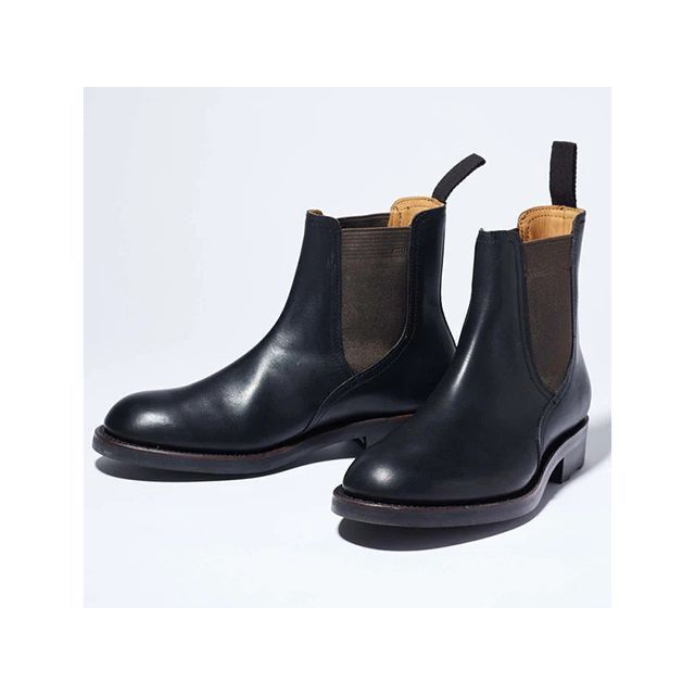 カドヤ 2025春夏モデル K'S LEATHER＆K'S PRODUCT RIDE CHELSEA-RGK（ブラック） サイズ 26.0cm KA…
