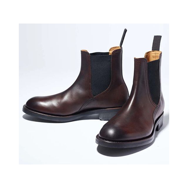 カドヤ 2025春夏モデル K'S LEATHER＆K'S PRODUCT RIDE CHELSEA-RGK（ブラウン） サイズ 26.5cm KA…