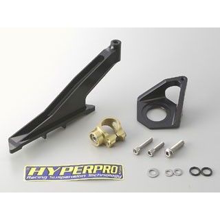 ハイパープロ VMAX（1200cc） ステアリングダンパーステーセット（CNC） カラー ブラック HYPERPRO