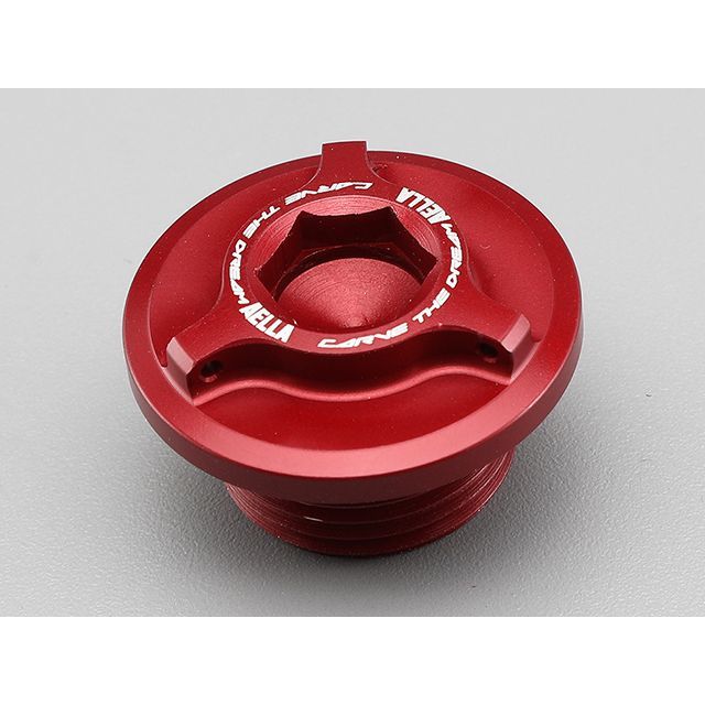 アエラ Hayabusa オイルフィラーキャップ/6角穴タイプ（レッド