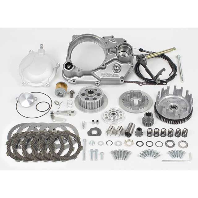 SP武川 12V DAX50 スペシャルクラッチキット TYPE-R（ワイヤー式/シルバー塗装） SP TAKEGAWA
