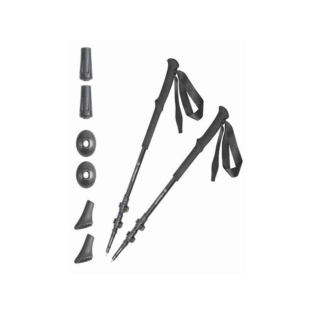 ノーザンカントリー トレッキングポール 2本セット/カーボンシャフト（ブラック） サイズ 115cm northerncountry