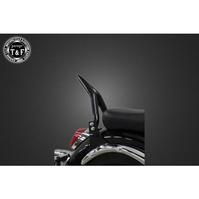 ガレージT&F シャドウ400 シャドウ750 シャドウ400 極太φ38シーシーバーショート 純正フェンダー専用（ブラック） T&F