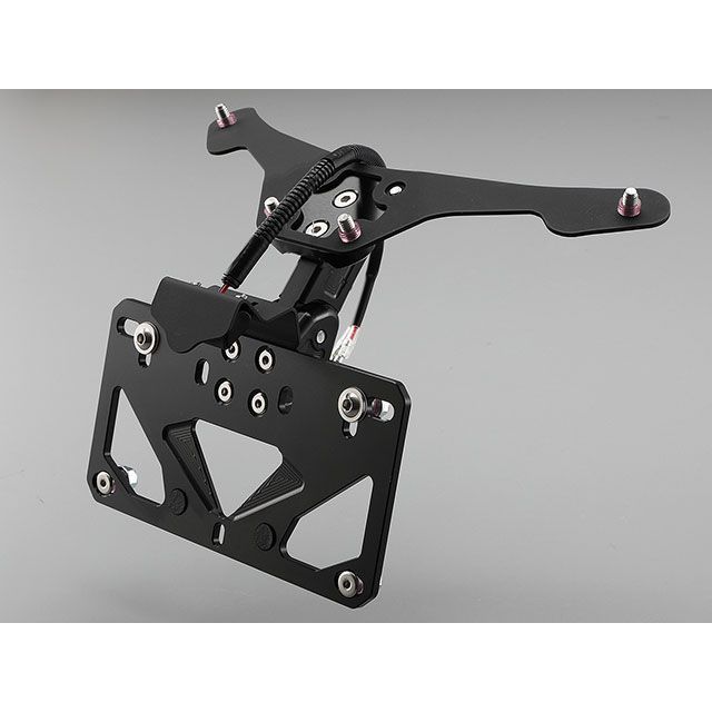 アエラ Hayabusa ショートナンバープレートホルダー（ブラック） AELLA