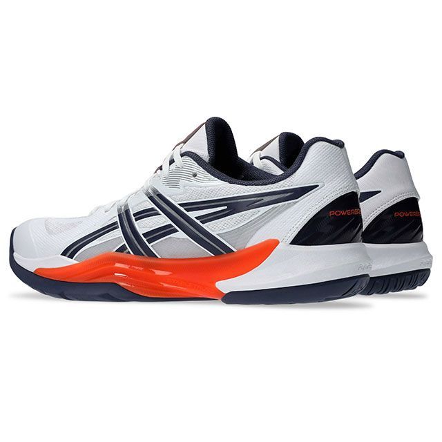 アシックス 1071A101 POWERBREAK FF（WHITE/NOVA ORANGE） サイズ 26.0cm ASICS