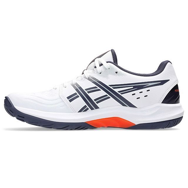 アシックス 1071A101 POWERBREAK FF（WHITE/NOVA ORANGE） サイズ 26.5cm ASICS