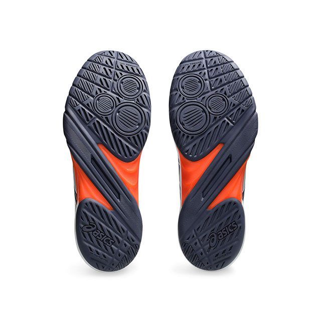 アシックス 1071A101 POWERBREAK FF（WHITE/NOVA ORANGE） サイズ 26.5cm ASICS