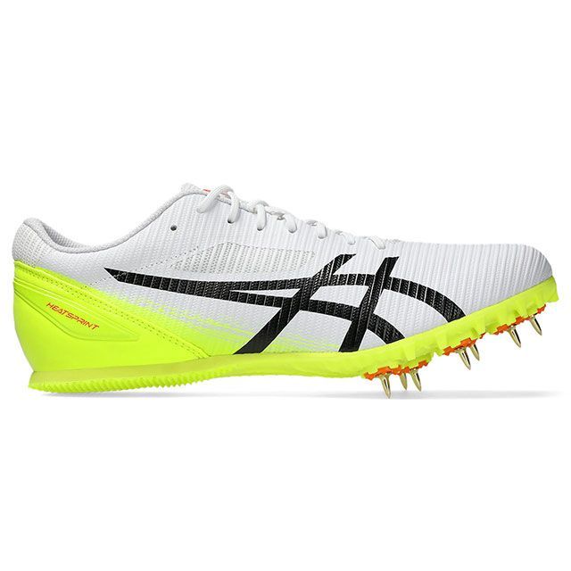 アシックス 1093A199 HEATSPRINT 13（WHITE/SAFETY YELLOW） サイズ 26.5cm ASICS
