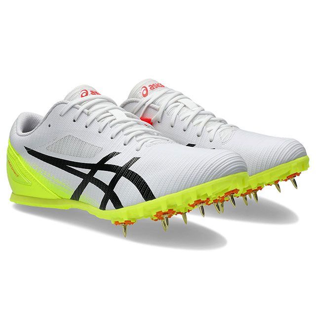 アシックス 1093A199 HEATSPRINT 13（WHITE/SAFETY YELLOW） サイズ 26.5cm ASICS