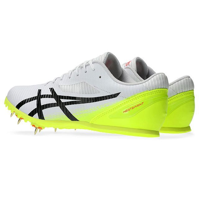アシックス 1093A199 HEATSPRINT 13（WHITE/SAFETY YELLOW） サイズ 26.5cm ASICS