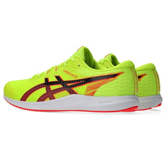アシックス 1093A233 HYPER RACER（SAFETY YELLOW/BLACK） サイズ 24.0cm ASICS