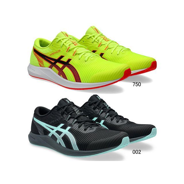アシックス 1093A233 HYPER RACER（SAFETY YELLOW/BLACK） サイズ 24.0cm ASICS