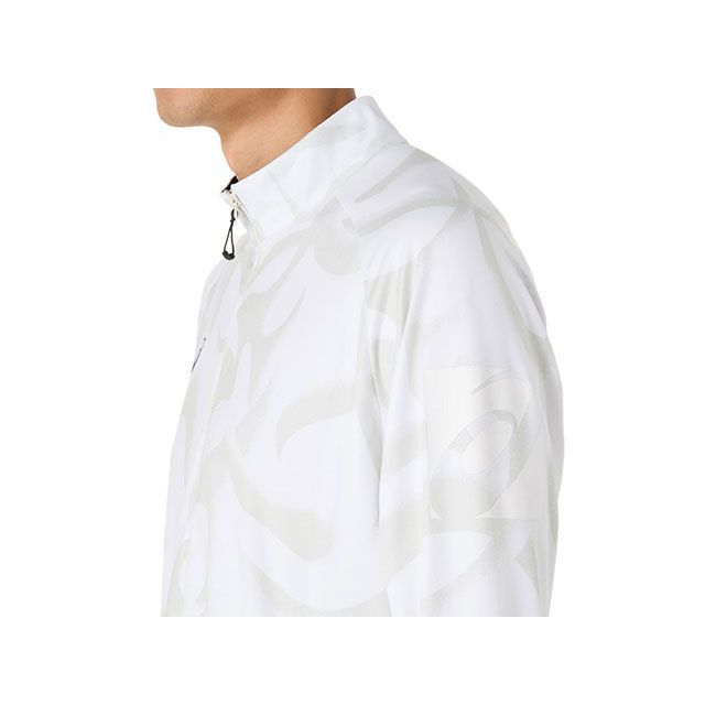 アシックス 2031E985 ドライグラフィックストレッチニットジャケット（BRILLIANT WHITE） サイズ S ASICS_5