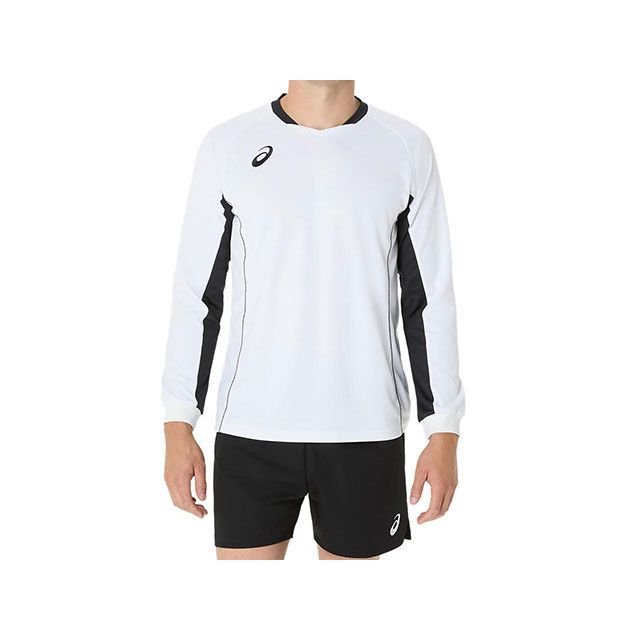 アシックス プラシャツ Mサイズ asics アシックス 2053A215 ゲームプラシャツ（長袖）&frasl;（ブリリアント