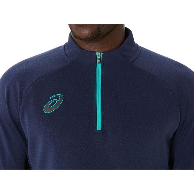 アシックス 2101A301 HALFZIP KNIT TOP（ミッドナイト） サイズ XL ASICS_3