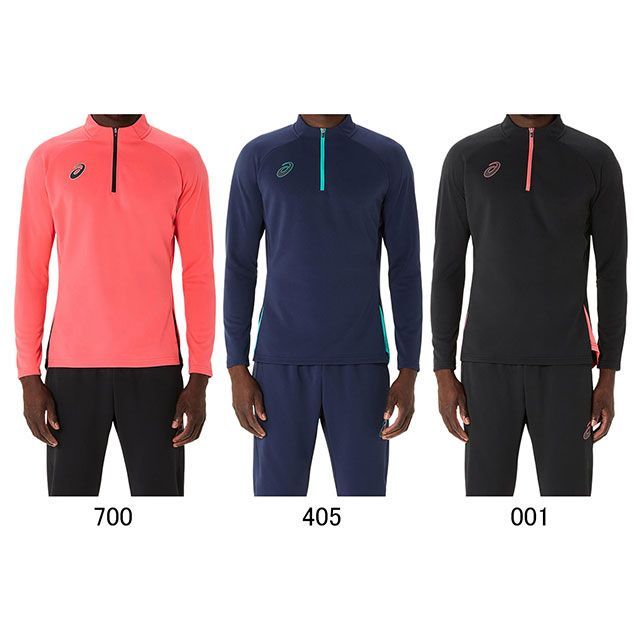 アシックス 2101A301 HALFZIP KNIT TOP（ミッドナイト） サイズ XL ASICS_7