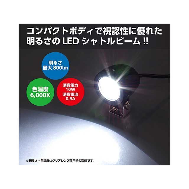 キタコ モンキー125 LEDシャトルビームKIT（クリア） KITACO_4