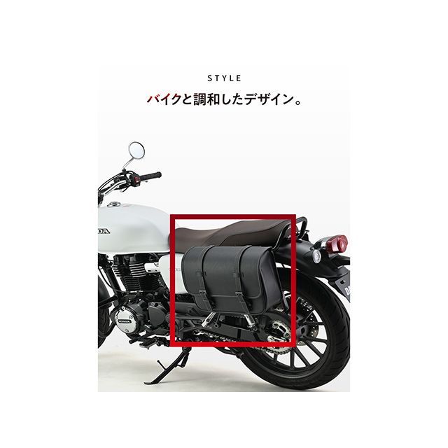 ヘンリービギンズ DHS-61 ワンタッチサドルバッグ 12L（ブラック） HenlyBegins_6