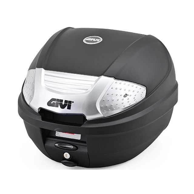 ジビ バイク用 リアボックス モノロック 30L E300NT2B（シルバーレンズ） GIVI