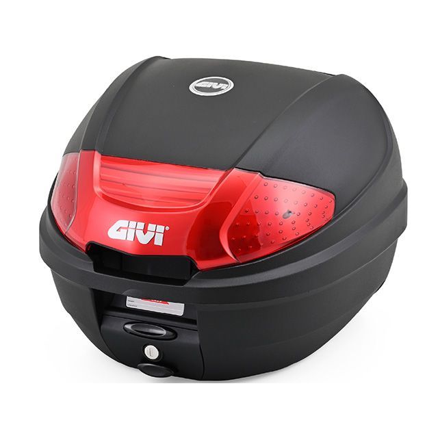 ジビ バイク用 リアボックス モノロック 30L E300N2B（レッドレンズ） GIVI