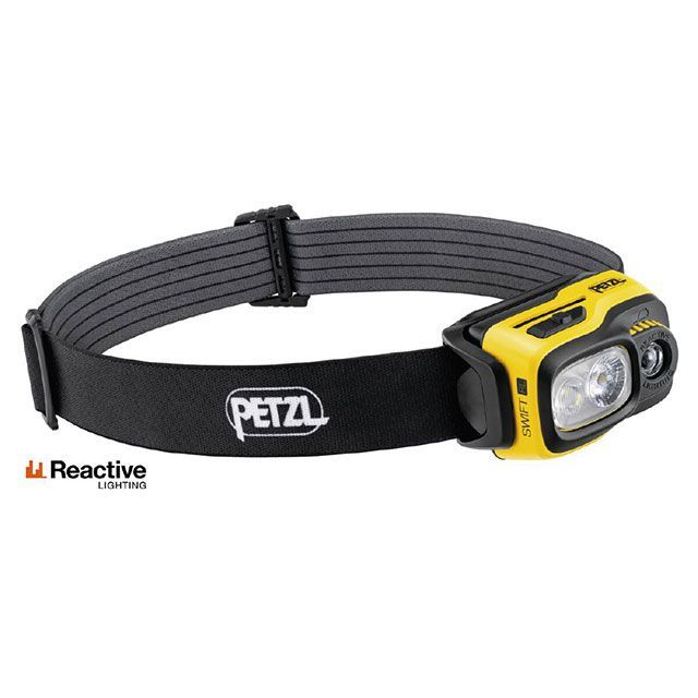 ペツル E810AB00 スイフト RL プロ ヘッドライト 1100ルーメン（ブラック/イエロー） PETZL