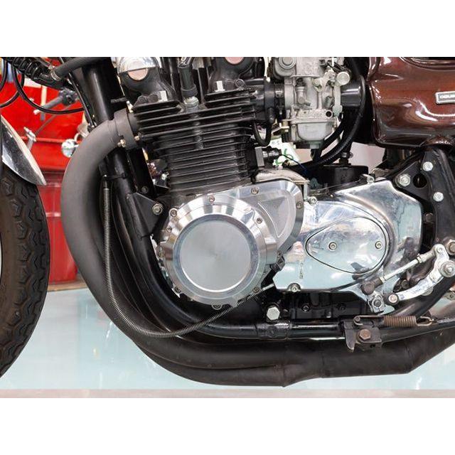 DRAFT BILLET ダイナモカバー Type-Z（シルバー） DRAFT バイク BILLET