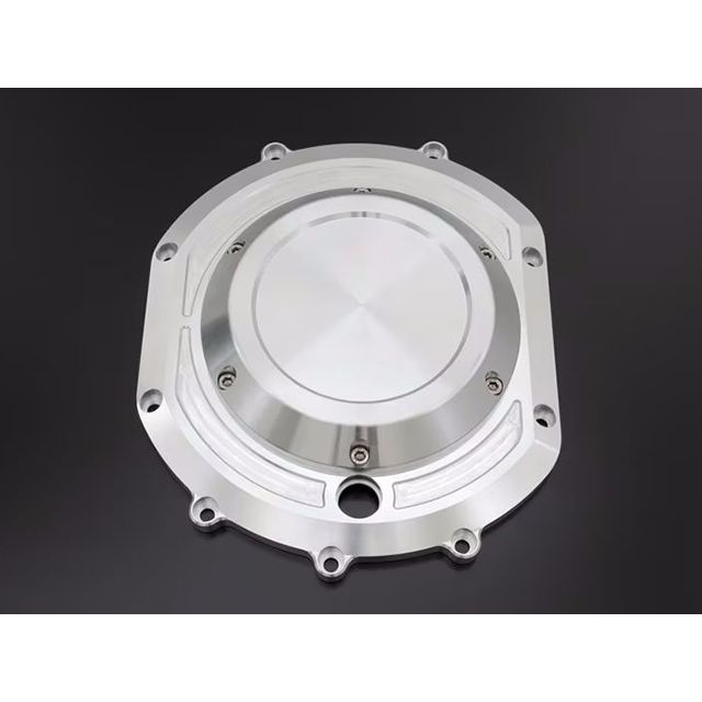 DRAFT BILLET クラッチカバー Type-Z（シルバー） DRAFT