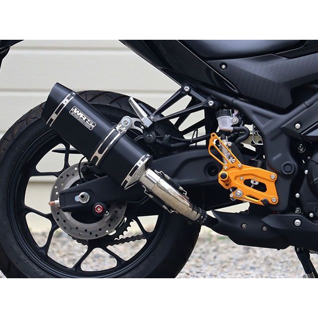 WR'S ダブルアールズ S.O.V ショートオーバルサイレンサー MT-25 YZF