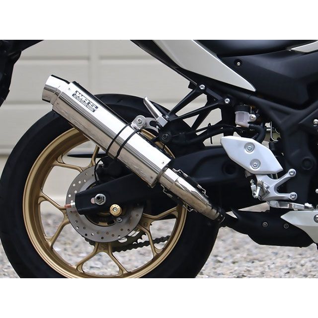 WR’S スリップオンマフラー　ステンレス／ラウンド GSX250R WR'S スリップオンマフラー ステンレス／ラウンド GSX250R WR'S