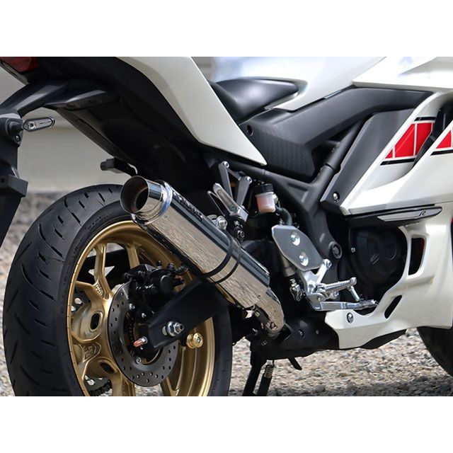 ダブルアールズ MT-03 YZF-R3 JMCA スリップオン ラウンド・ステンレス