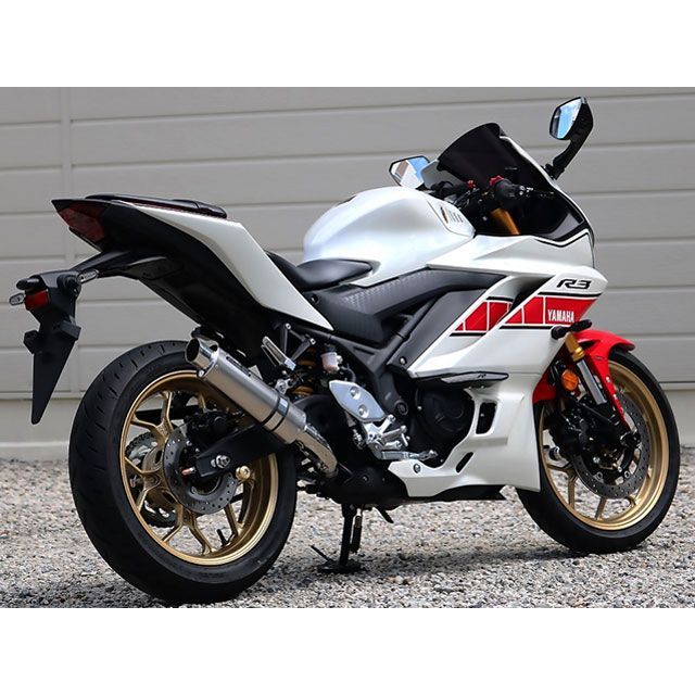ダブルアールズ MT-03 YZF-R3 JMCA スリップオン S.O.Vショートチタンオーバルソリッドタイプ WR’S_1