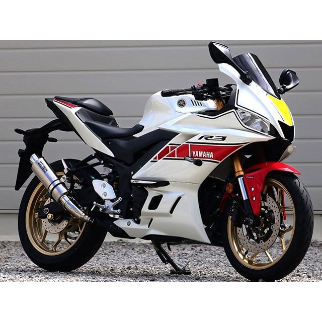 ダブルアールズ MT-03 YZF-R3 JMCA スリップオン S.O.Vショートチタンオーバルソリッドタイプ WR’S_3