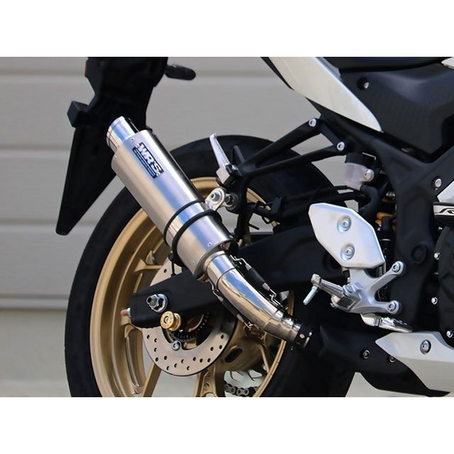 ダブルアールズ MT-03 YZF-R3 JMCA スリップオン S.O.Vショートチタンオーバルソリッドタイプ WR’S_4