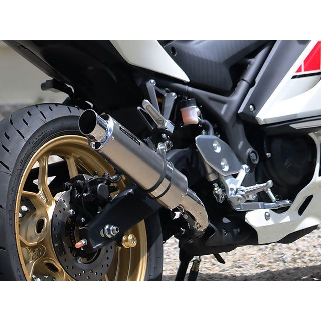 ダブルアールズ MT-03 YZF-R3 JMCA スリップオン S.O.Vショートチタンオーバルソリッドタイプ WR’S_6