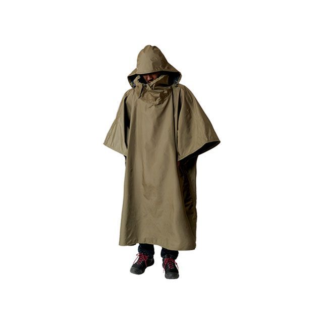 ダンロップ アウトドア ANACTOR遮光ポンチョ（オリーブ） DUNLOP