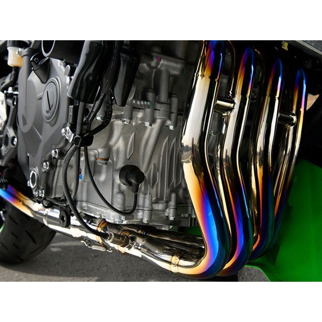 BMS ZX-4RR/ZX-4R SE チタンフルエキ R-EVO2 カーボンサイレンサー
