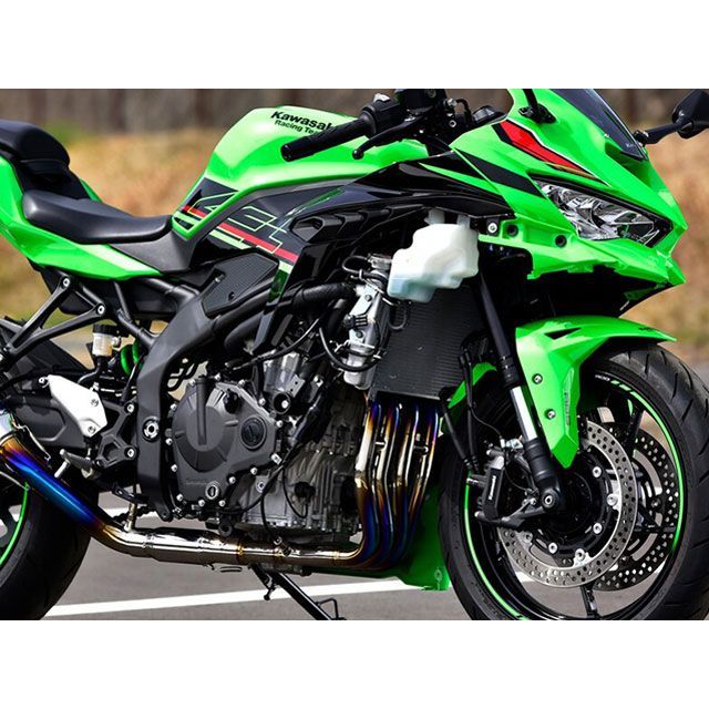 BMS ZX-4RR/ZX-4R SE チタンフルエキ R-EVO2 カーボンサイレンサー