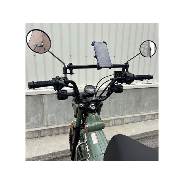 【メーカー直送】スパンキーズ CT125 ハンターカブ CT125ハンターカブ スマートフォンマウントバー SPUNKYS_5