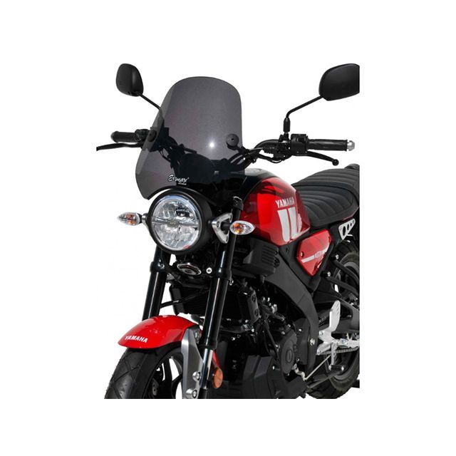 アルマックス XSR125 XSR125 2022-2024 ウインドシールド ミニレーサー カラー サテンブラック ERMAX