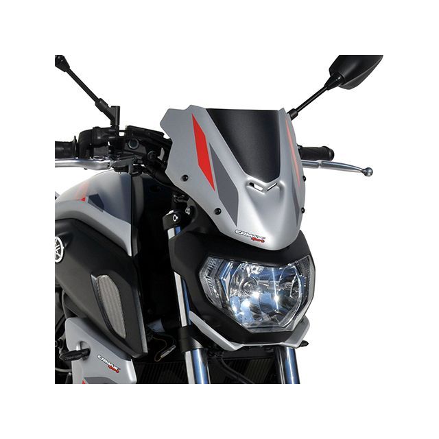 アルマックス MT-07 MT-07 2014-2017 ノーズフェアリング カラー シルバーカーボンルック2014-2017 ERMAX