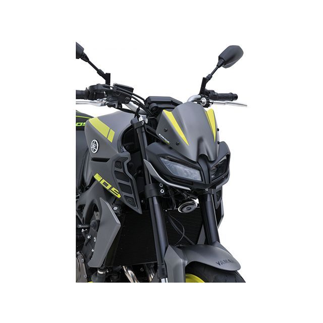 アルマックス MT-09/FZ-09 MT-09 2017-2020 ノーズフェアリング 22cm カラー マットブラック2017-2019 ERM…