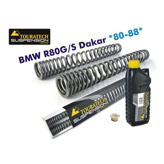 ツアラテック R80G/S Dakar フロントフォークスプリング BMW R80G/S Dakar（80-88） TOURATECH バイク
