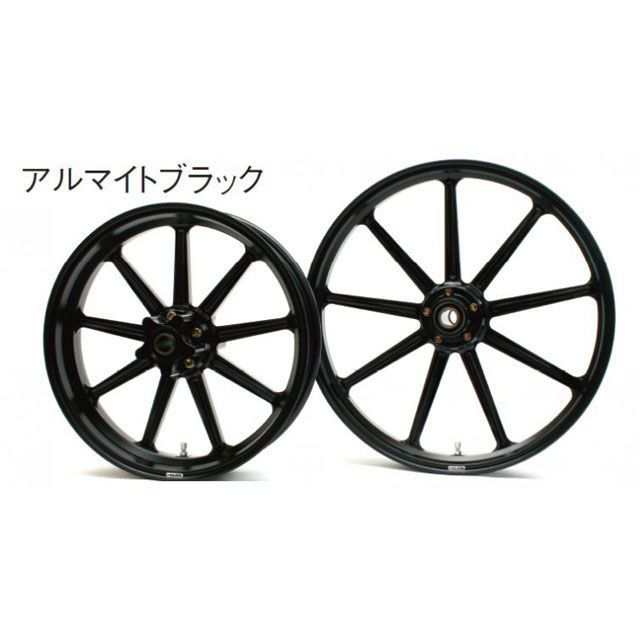 グライド アルミニウム鍛造ホイール フロント（215-19） ダブルディスク カラー アルマイトブラック GLIDE バイク